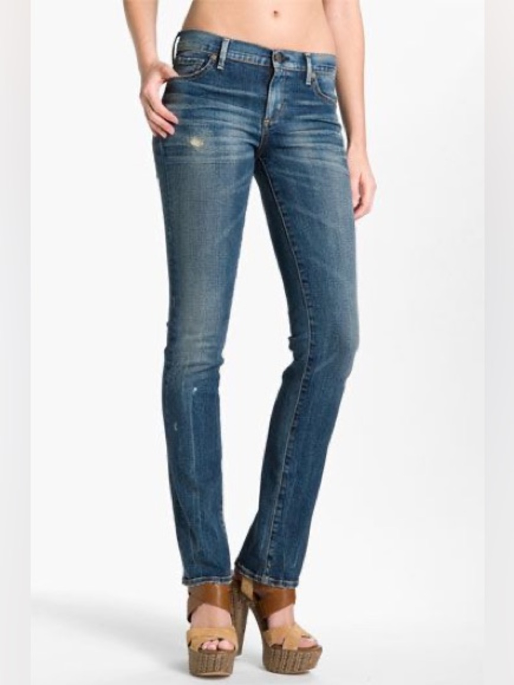 Citizens of humanity Ava low rise straight leg jeans